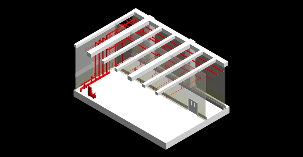 Fire protection system detail